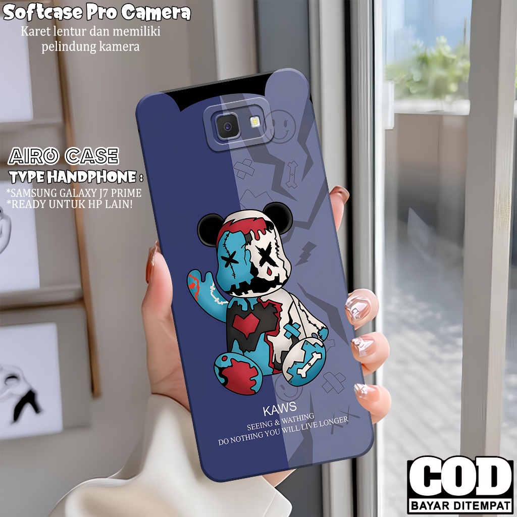 Case SAMSUNG GALAXY J7 PRIME - Softcase SAMSUNG GALAXY J7 PRIME - Fashion Case KARTUN - Casing SAMSU