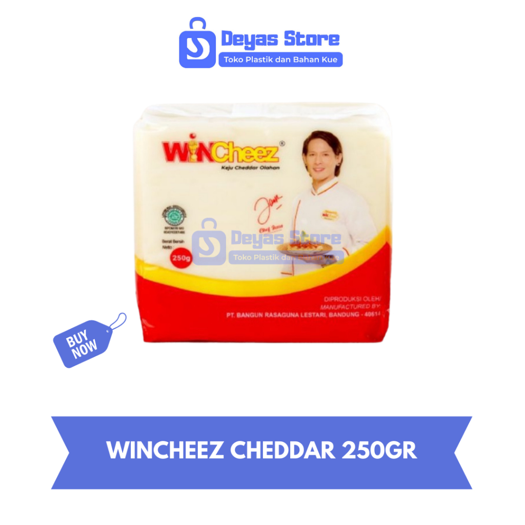 

Keju Wincheese / Keju Cheddar / Keju Chef Juna 250gr