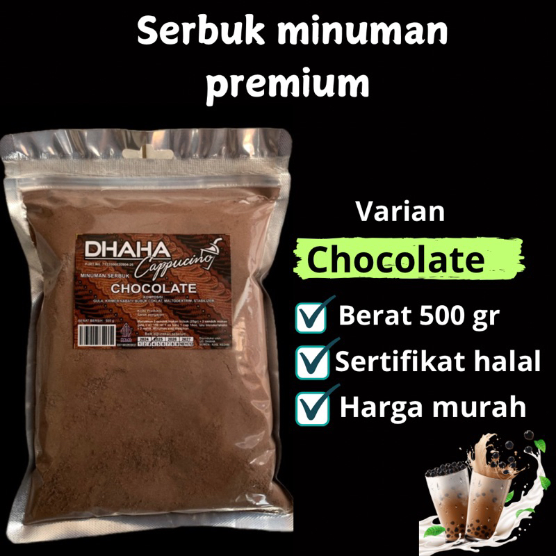 

serbuk minuman aneka rasa/serbuk minuman premium 500grm