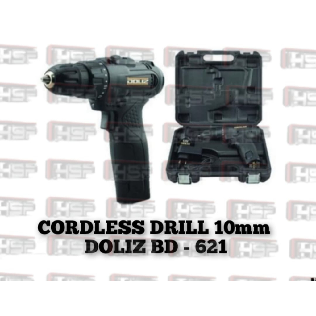 DOLIZ  CORDLESS DRILL 10MM (21V) BD621