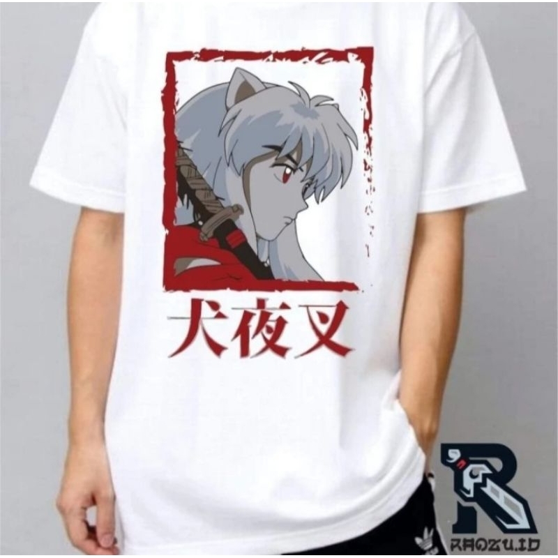 kaos t-shirt inuyasha