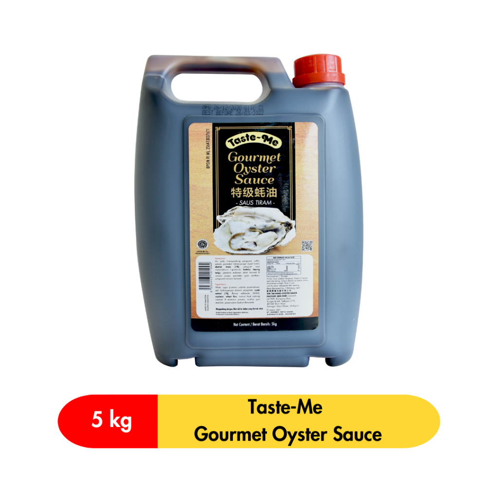 

TASTE - ME Gourmet Oyster Sauce (Non MSG) Saus Tiram [5 kg]