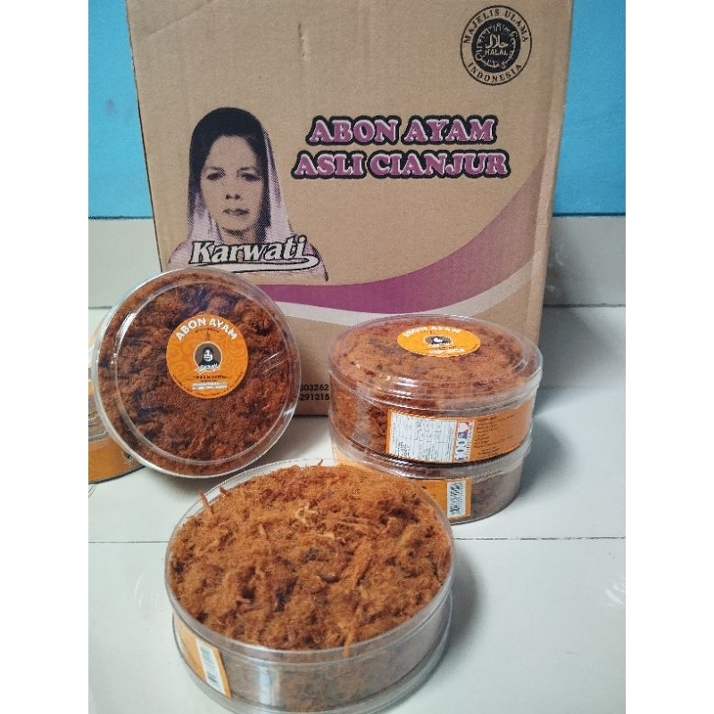 

Abon ayam Karwati abon Karwati Cianjur