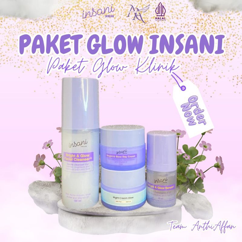 PAKET GLOW KLINIK INSANI SKINCARE-INSANI SKINCARE