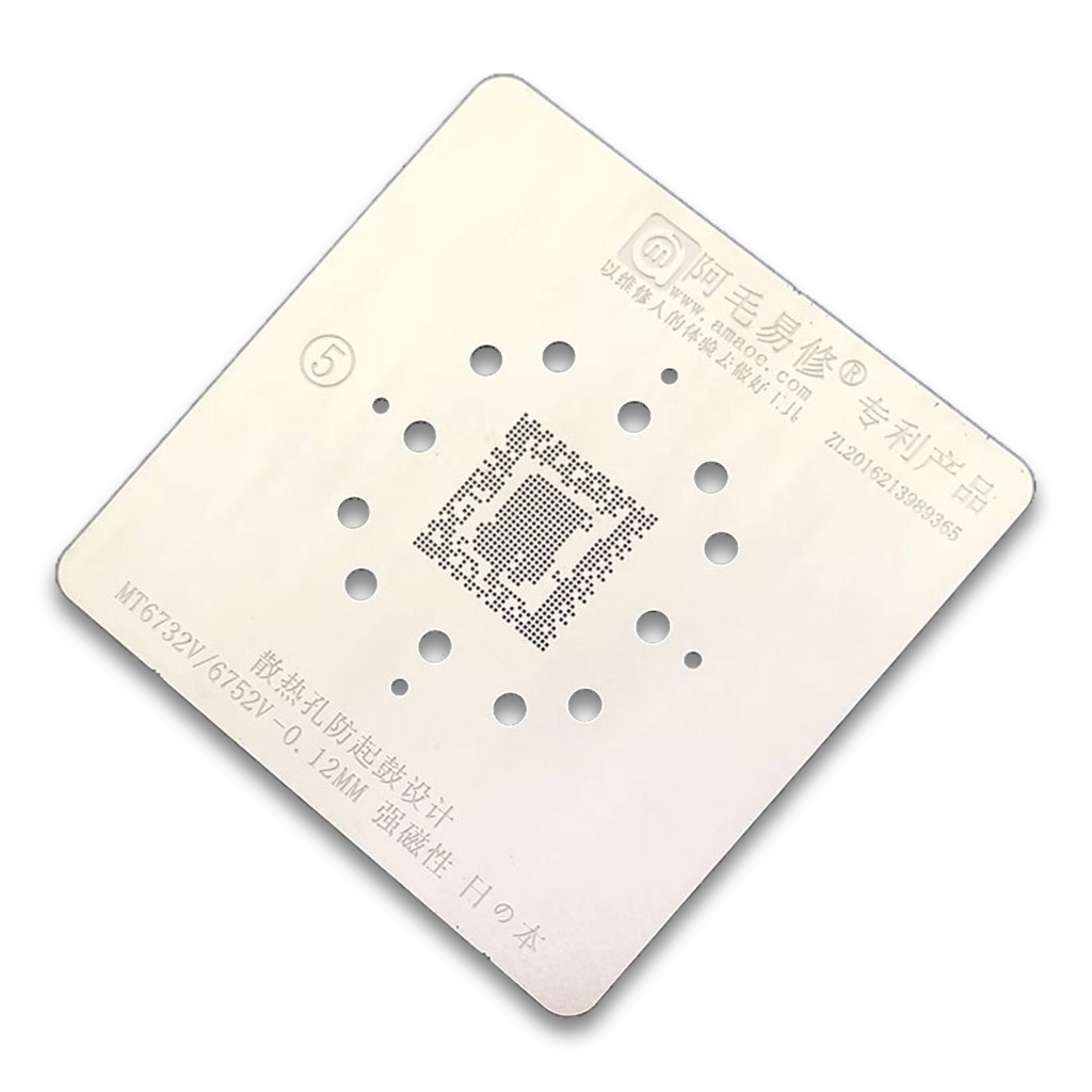 Cetakan Ic Amaoe Cpu Mt6732V/6752V Bawah 0.12Mm Magnetic Bahan Jepang (For Mold U5) Original 