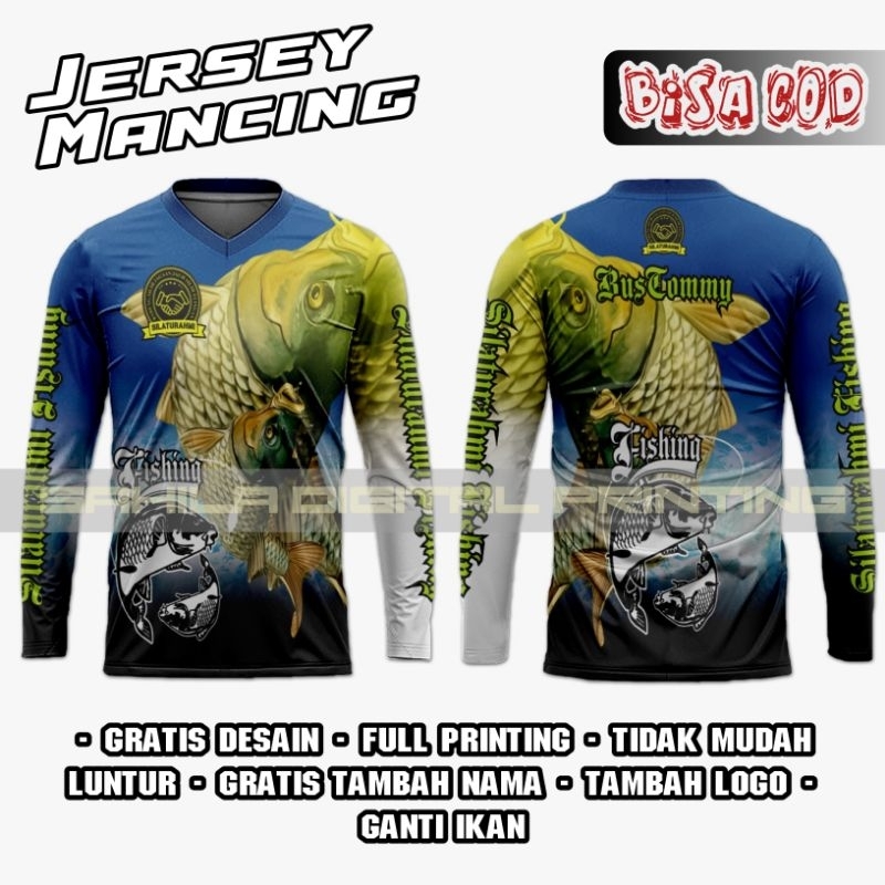 BAJU JERSEY MANCING FULL PRINTING GRATIS CUSTOM DESAIN