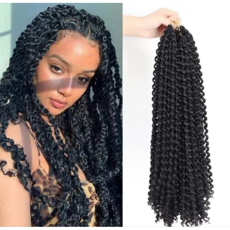 Rambut Sambung - Rambut Curly - Rambut Sulam - Rambut Anyam - Rambut Hair Extension Curly