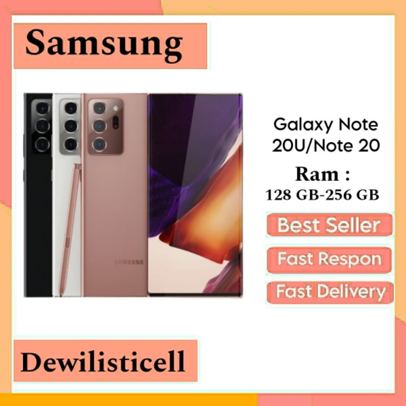 Samsung Galaxy Note20 ULTRA&Note20 ORIGINAL SECOND 5G Mulus 100%Original