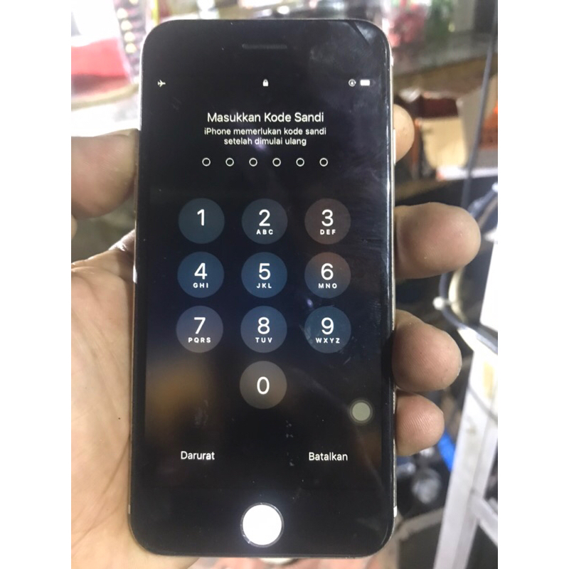 Mesin iphone 7 128gb passcode