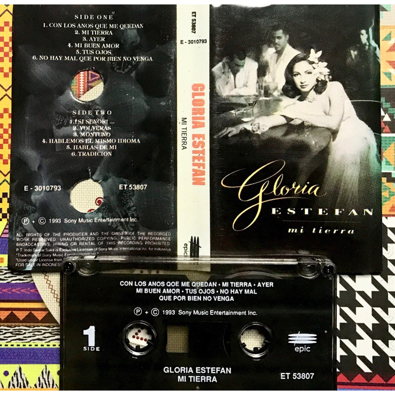KASET PITA GLORIA ESTEFAN