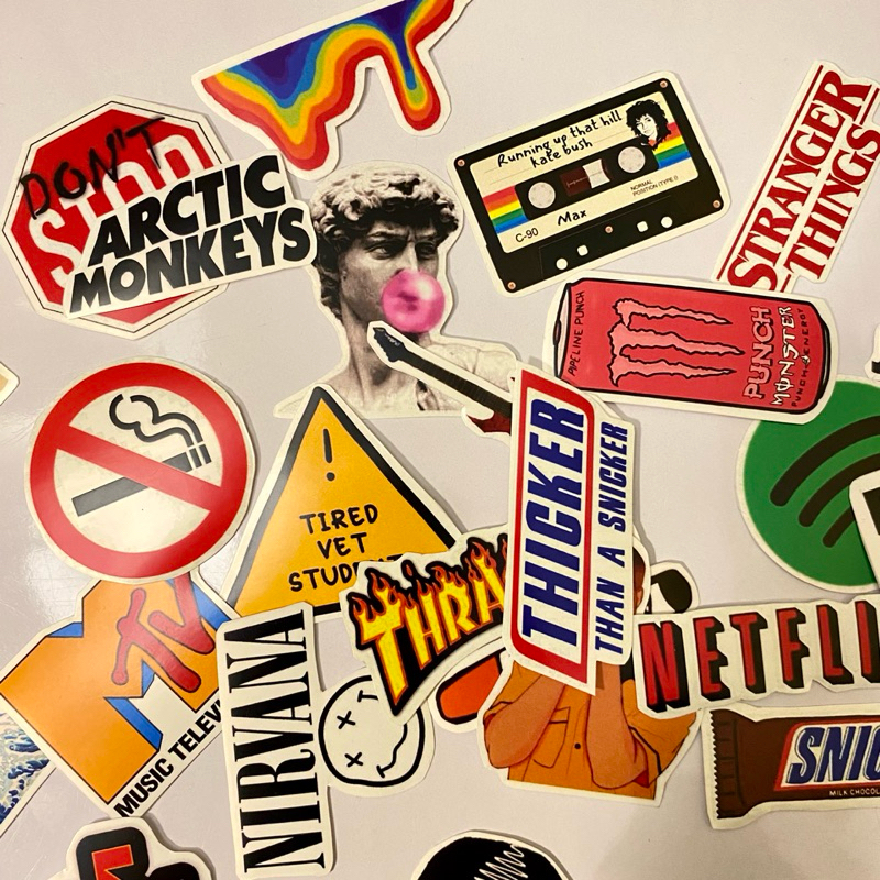 

Sticker stiker random hypebeast #3 ukuran A4