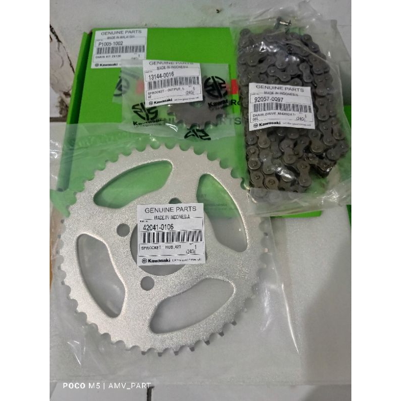 chainkit ZX130 original gearset zx130 rante set zx130 Original