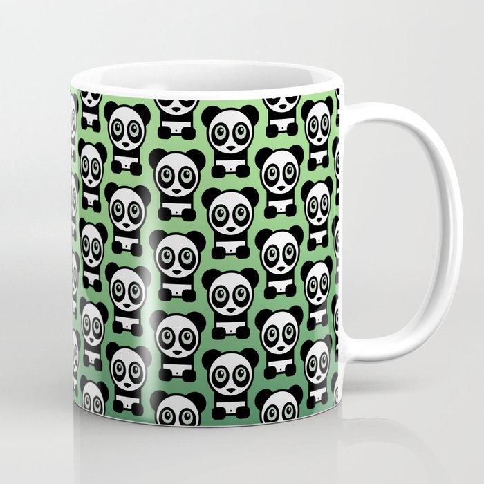 Gelas Hadiah | Mug Gelas panda invasion mugs