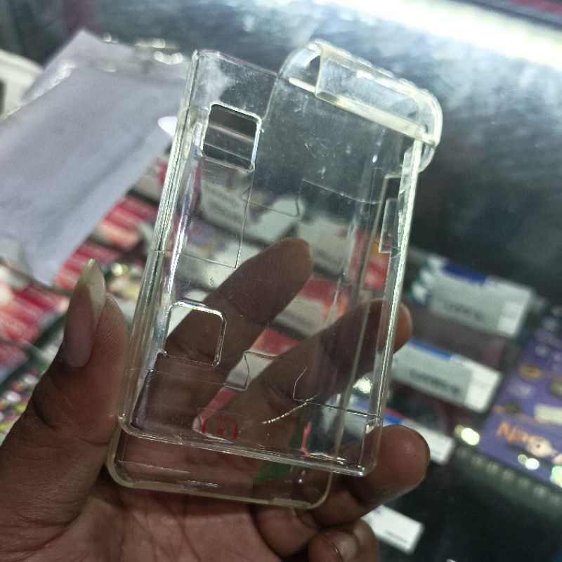 Hardcase transparan Nokia N92 Camcorder - minus - bekas