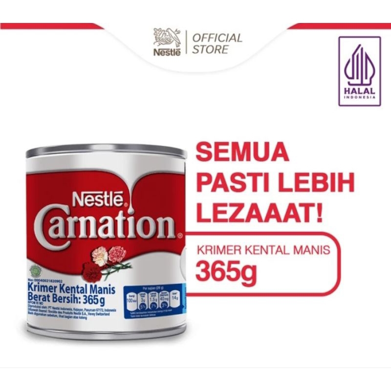 

NESTLE CARNATION KRIMER KENTAL MANIS 365 GRAM