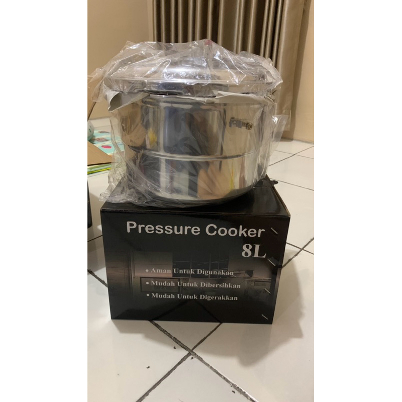 Presto Pressure Cooker Onyx Ori 8L garansi