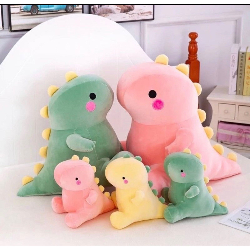 boneka lucu Dinosourus lucu lembut tirex boneka murah