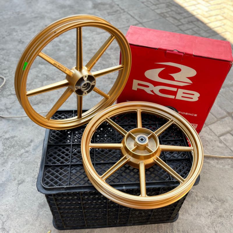 VELG RCB VELG RACING BOY RCB YAMAHA JUPITER VEGA FIZ R UKURAN 160/185 RING 17 PALANG 8
