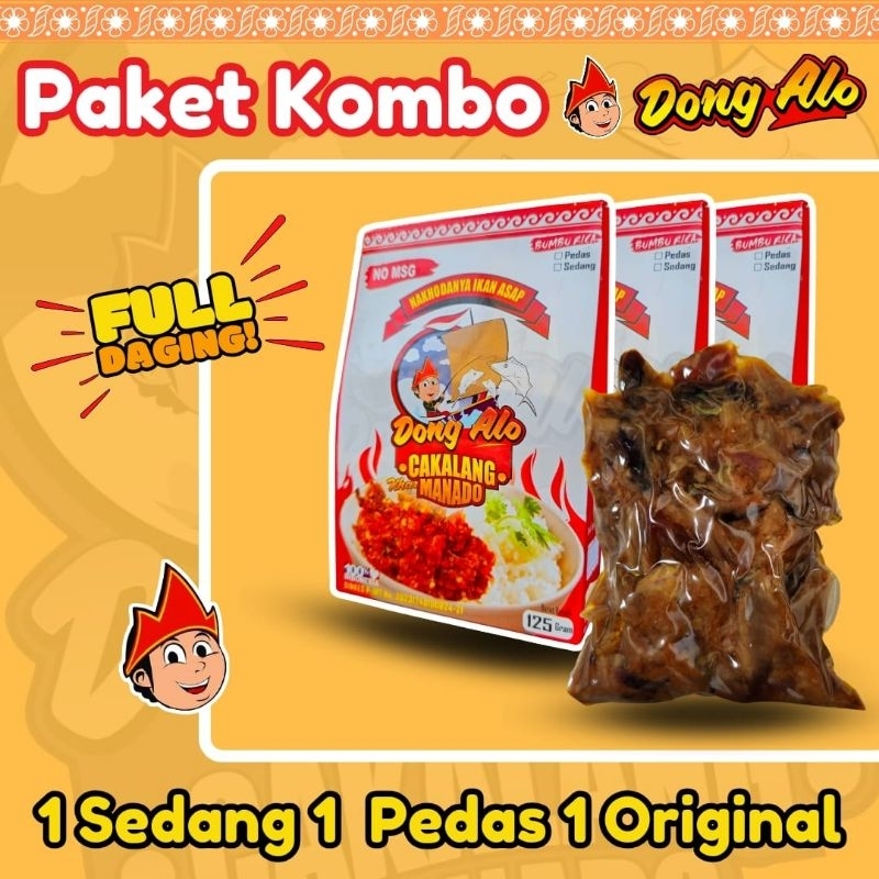 

Dong Alo - Kombo 2 Sambal Cakalang Rica Menu Wajib!!!