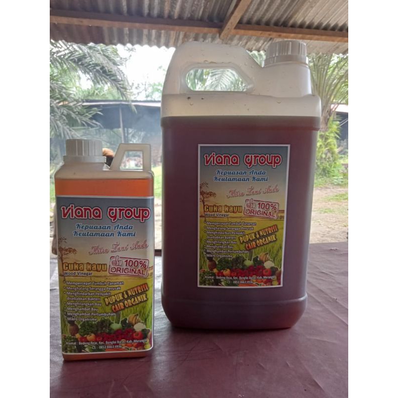 

Cuka Kayu Wood Vinegar