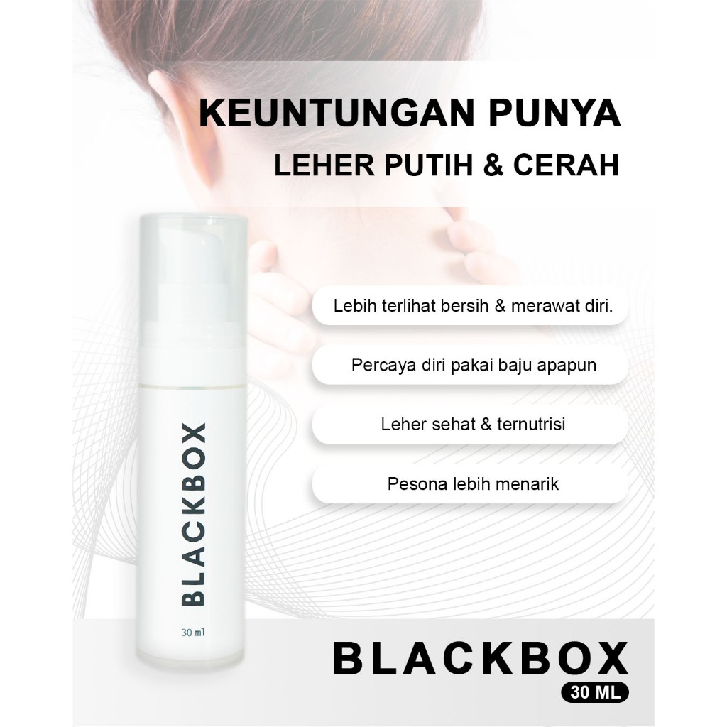 Blackbox Pemutih Leher Hitam, Pencerah Leher, Pencerah Leher Hitam, Pencerah Area Lipatan,penghilang