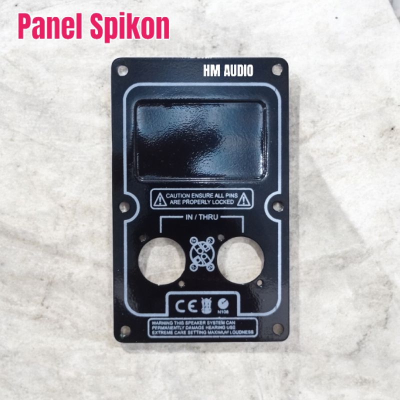 Panel Spikon Plat Panel Spikon 2 lubang Lebar