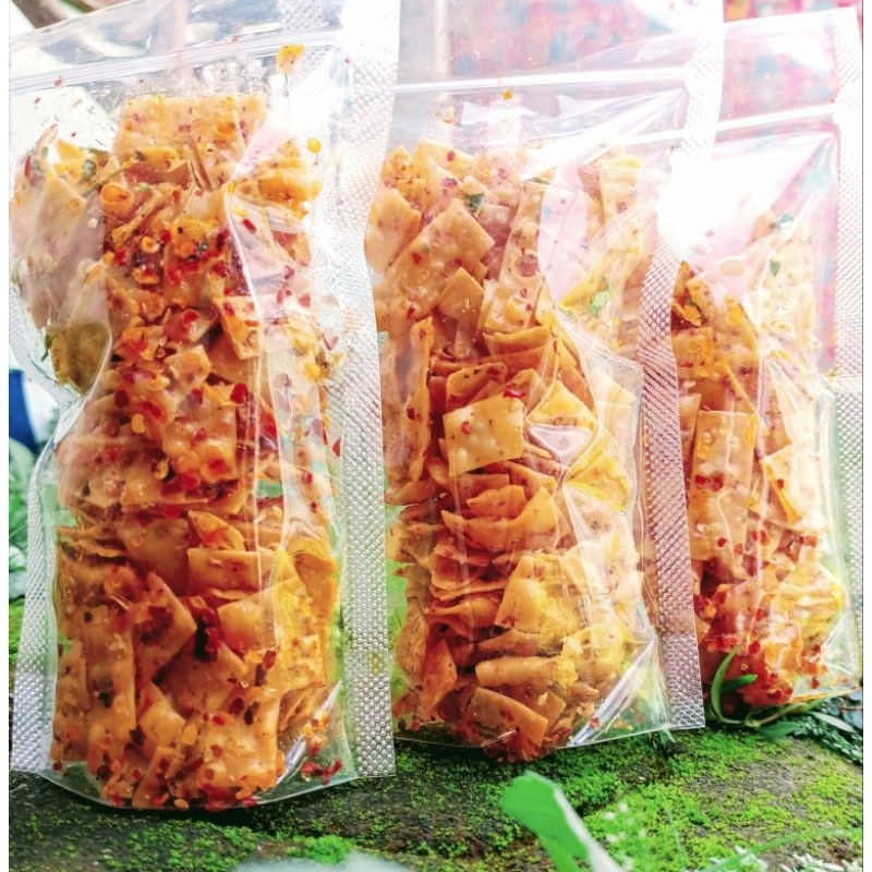 

KRIPIK PANGSIT PEDAS MANIS