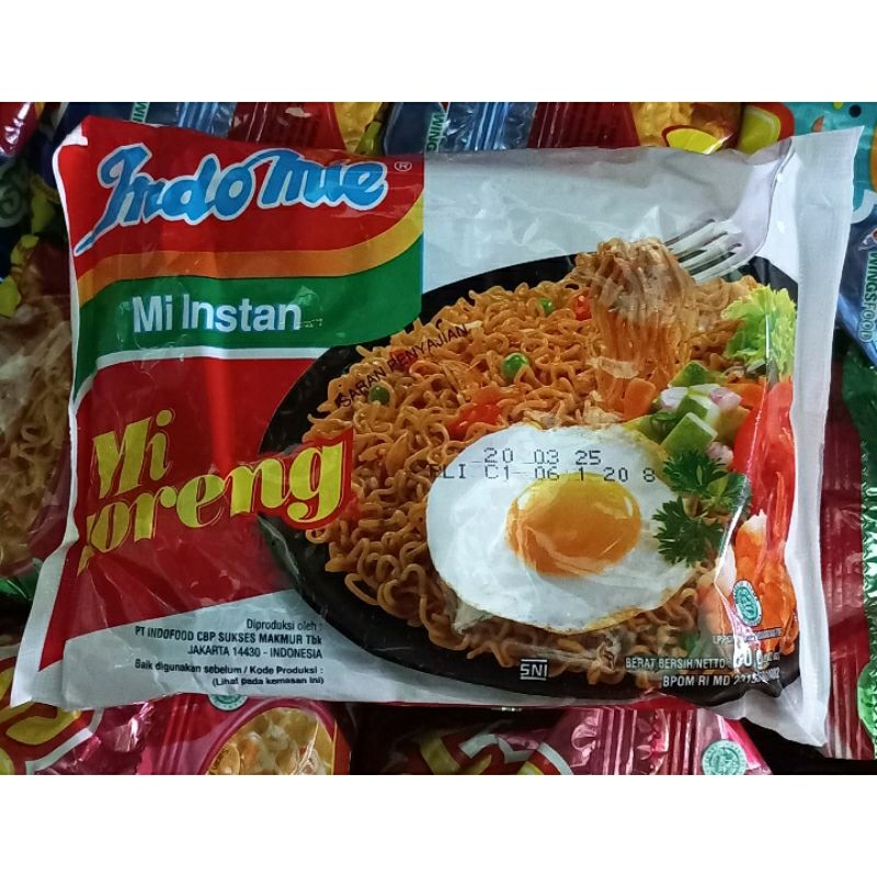 

Mie Indomie All Varian Rasa Isi @85g