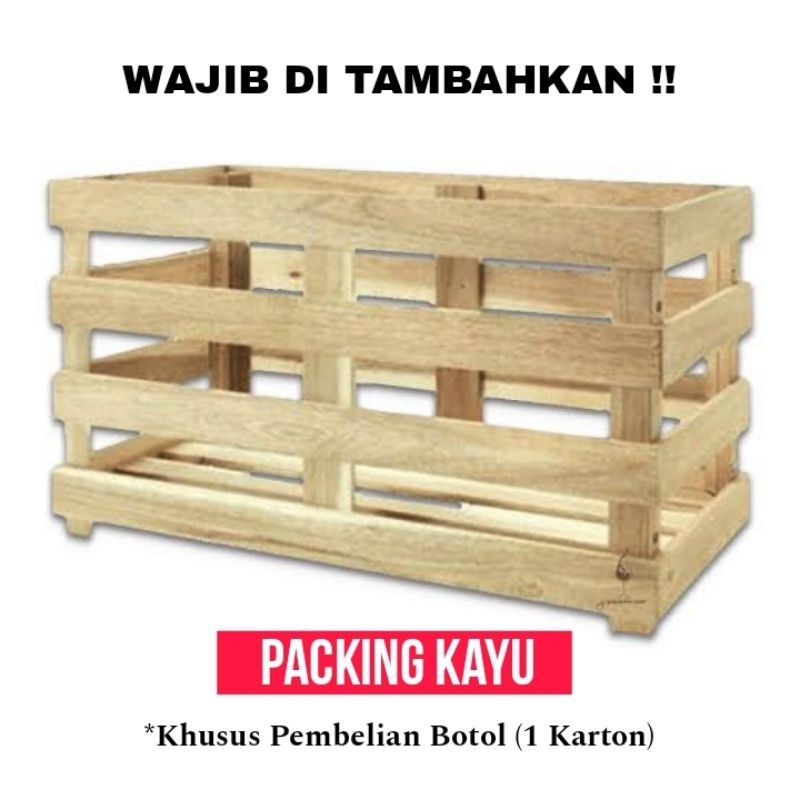 

Tambahan Packing Kayu + Buble Warp