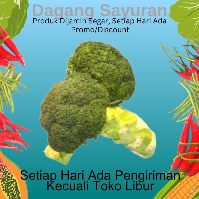 

BROKOLI SEGAR 500 GRAM