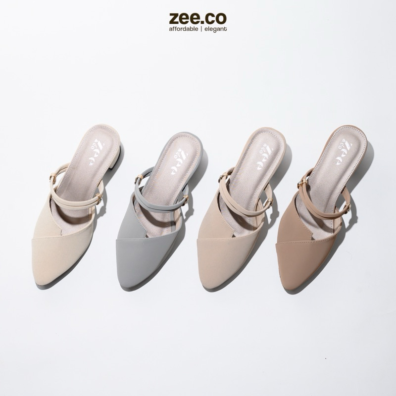 Zee Catlin - Sandal Wanita Mules Premium Hak5cm