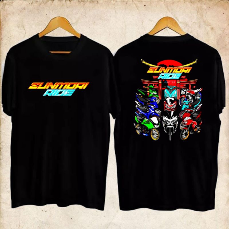 KAOS DISTRO PREMIUM SUNMORIDE PRIA WANITA.