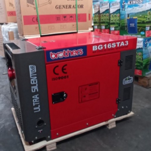 Genset 15KVA BROTHER Silent Portable - 1 / 3 Phase