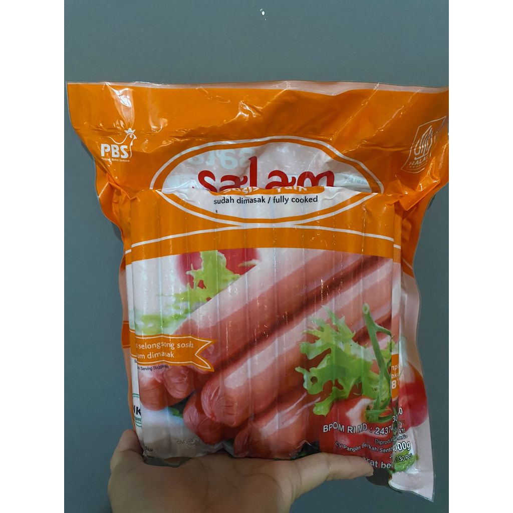 

Salam Sosis Ayam Long Coklat/Chicken Long Sausage 1 Kg