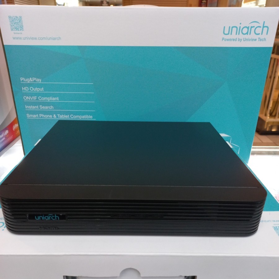 NVR CCTV Uniarch 16Channel Ultra H.265 IP Camera Cctv Network Ethernet NVR-116S3
