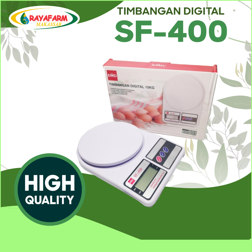 Timbangan Dapur Digital SF-400 (10KG) EMD