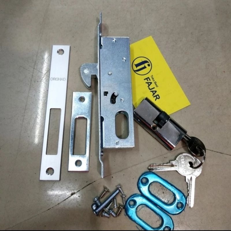 Kunci pintu geser dan swing model cantol pintu kayu besi aluminium UPVC kaca kasa nyamuk