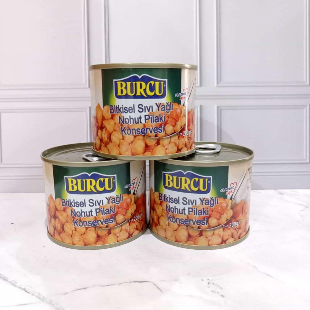 

BURCU CHICKPEAS IN TOMATO SAUCE 200 GRAM