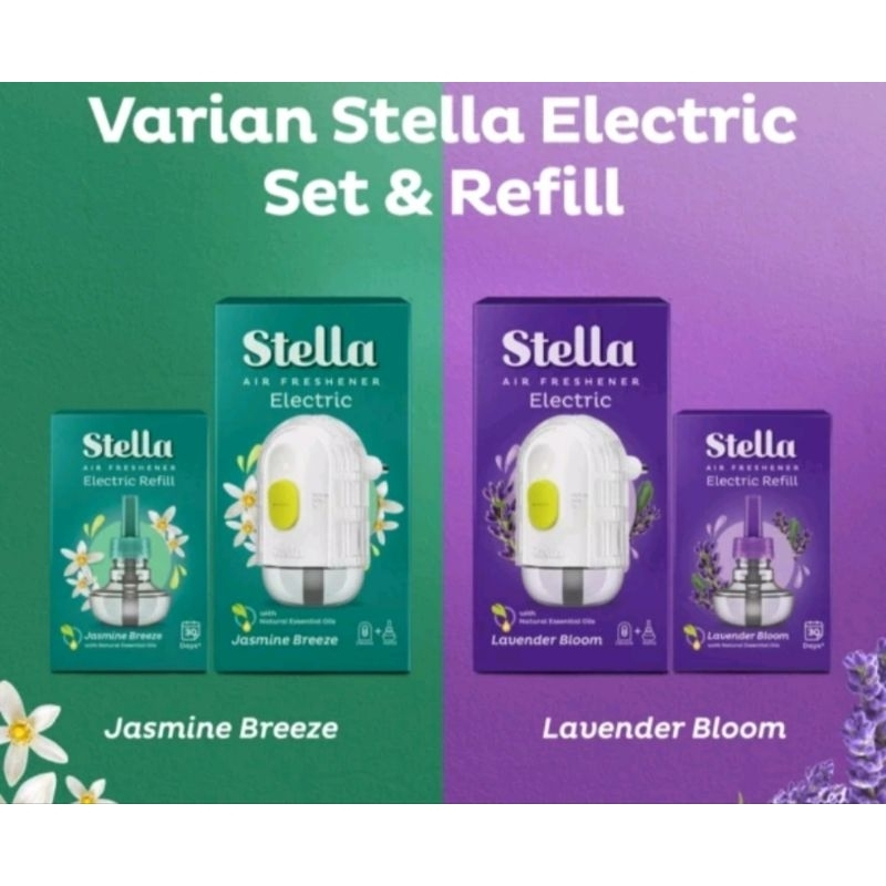 Stella Air Freshener Electric Set - Pengharum Pewangi Ruangan Elektrik