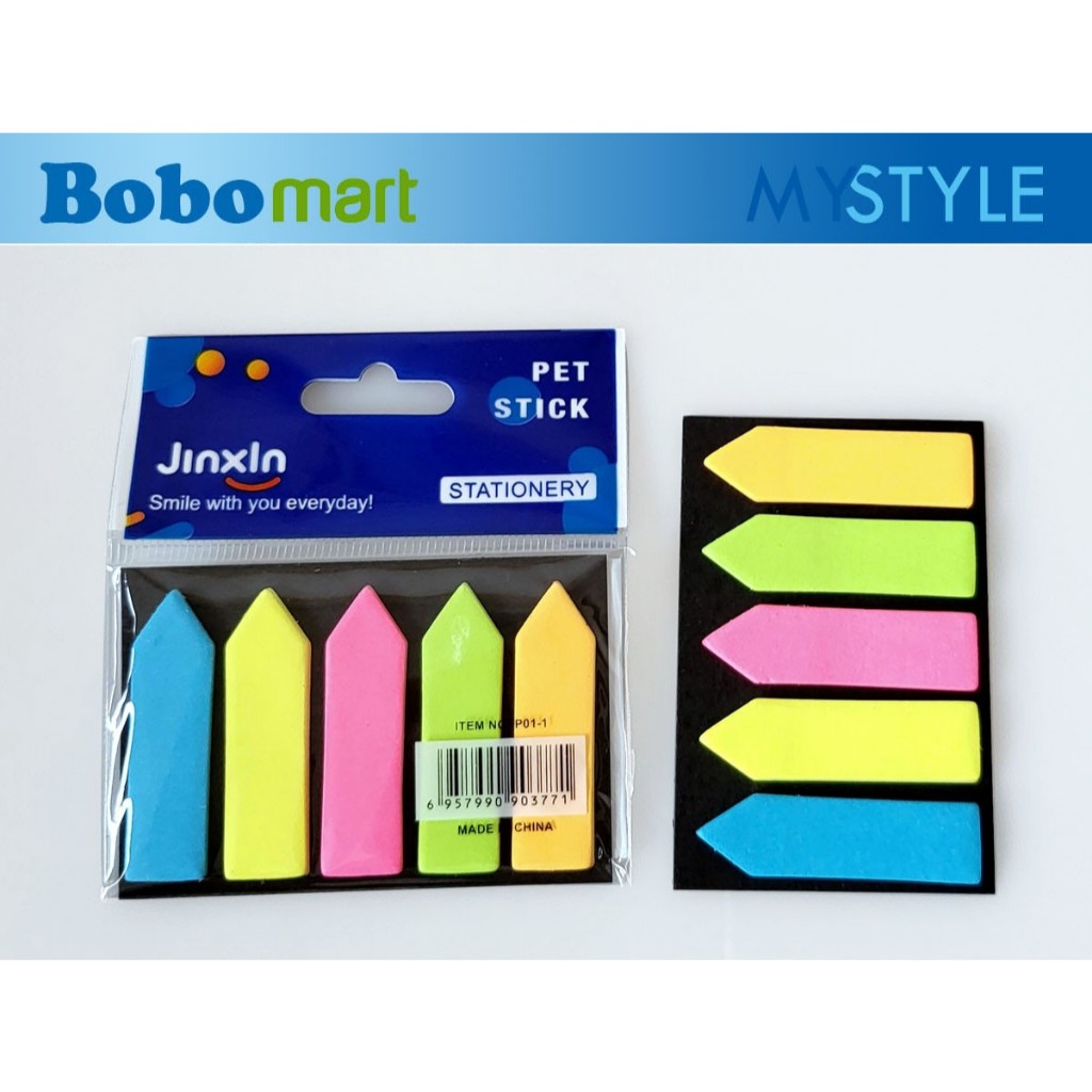 

STICKY NOTE PENANDA BUKU 100 LEMBAR 5 WARNA KOTAK STICKY NOTES STIEKR NOTE SET MEMO MURAH