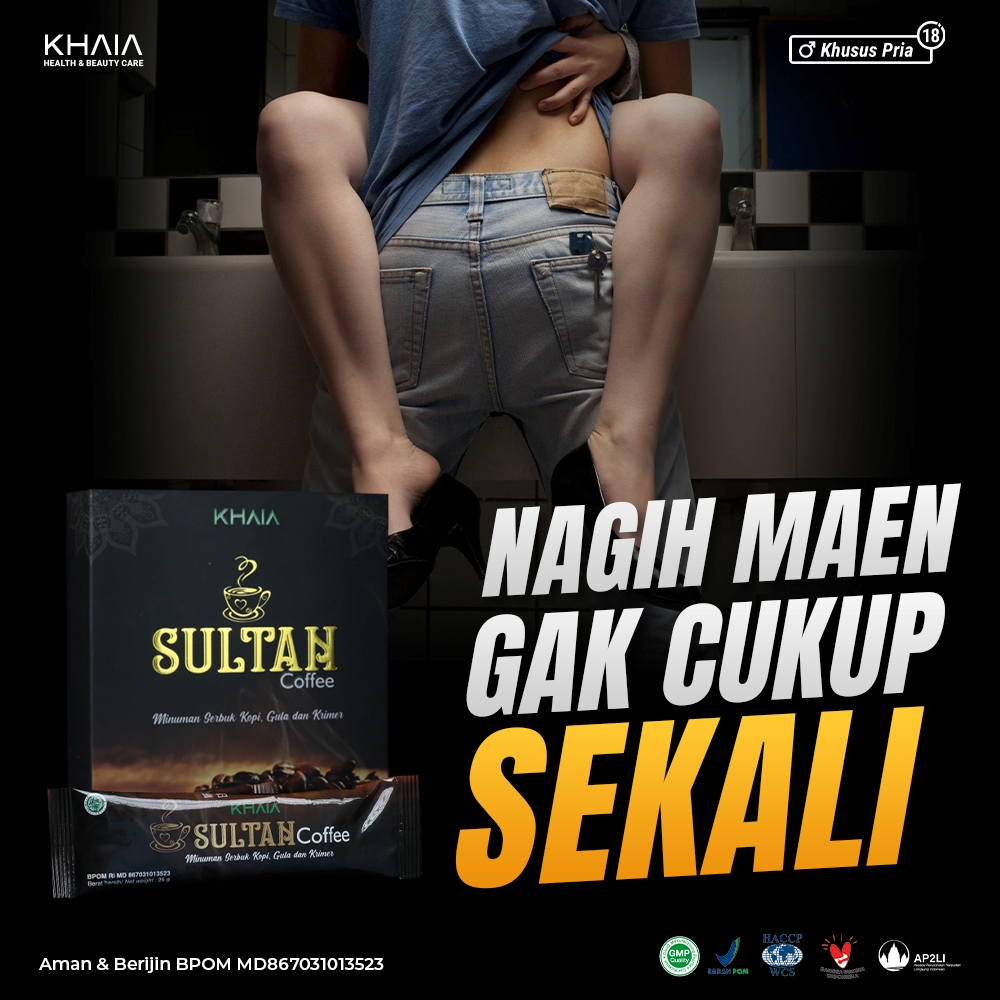 

(Original) 1 Sachet Kopi Sultan Khaia | Coffee Hitam Bubuk Herbal Ginseng Asli | Kopi Stamina Pria