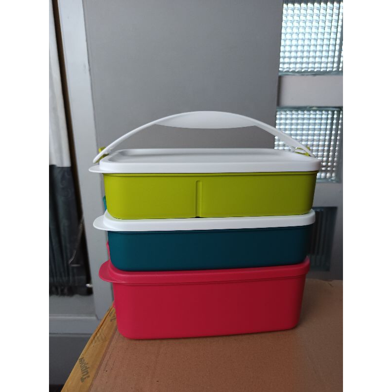 CTG DEEP & BESTIE 3 SUSUN WITH HANDLE TUPPERWARE