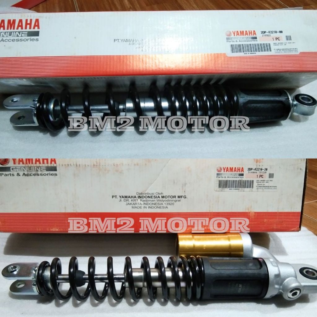 SHOCK BREAKER BELAKANG NMAX OLD NON TABUNG & TABUNG ORI YAMAHA 2DP-F2210-00/2DP-F2210-20
