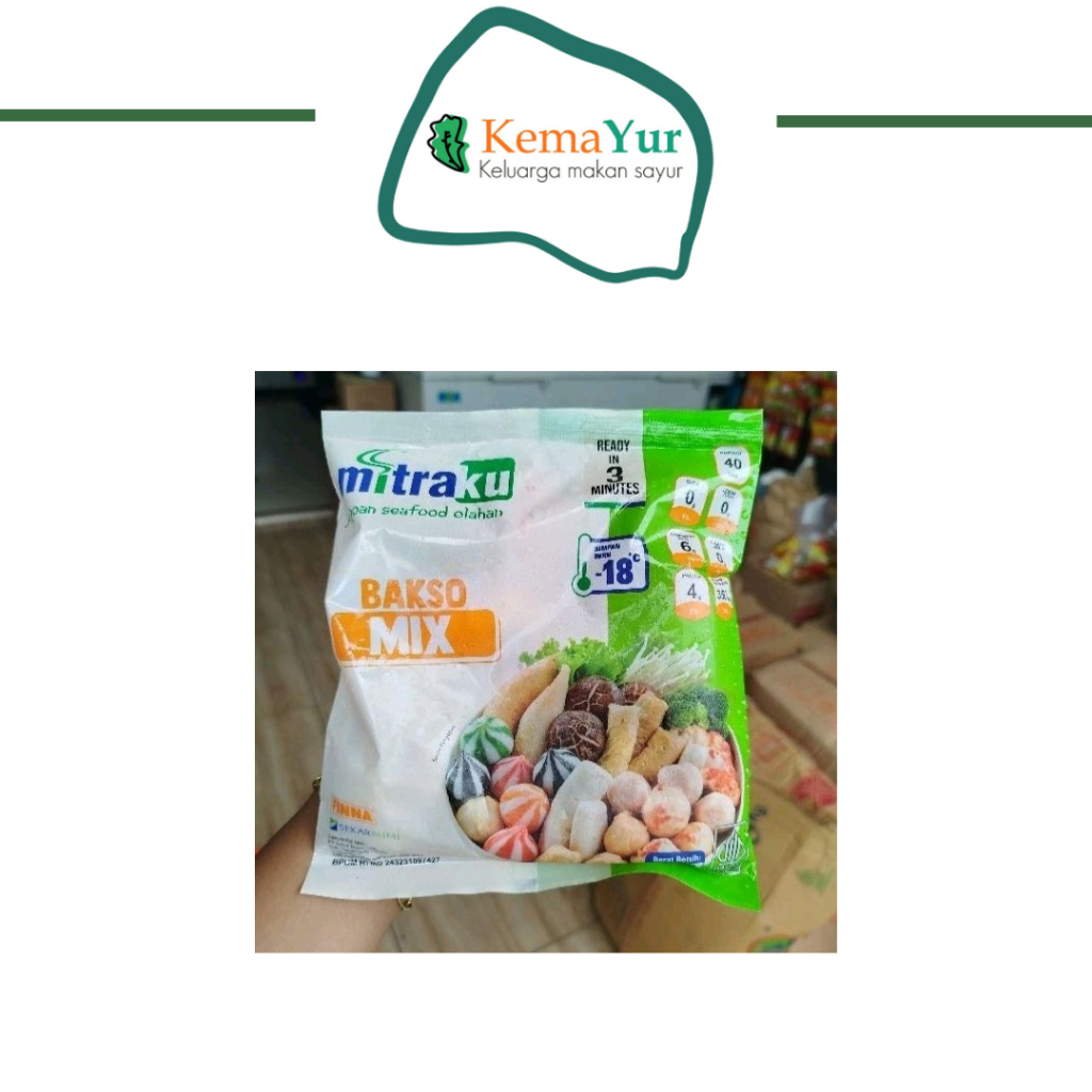 

FROZEEN MITRAKU BAKSO MIX 250GR