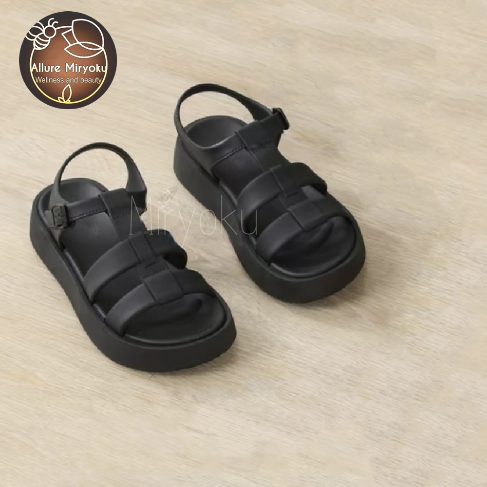 Sandal Wanita Gunung Tali Sendal Jelly Elegan Korea Ban Dua