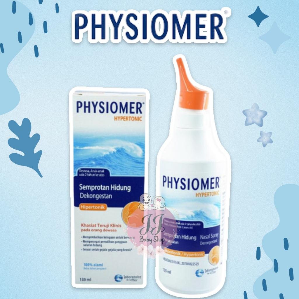 Physiomer Hypertonic Nasal Spray Decongestant Dewasa 135 ml