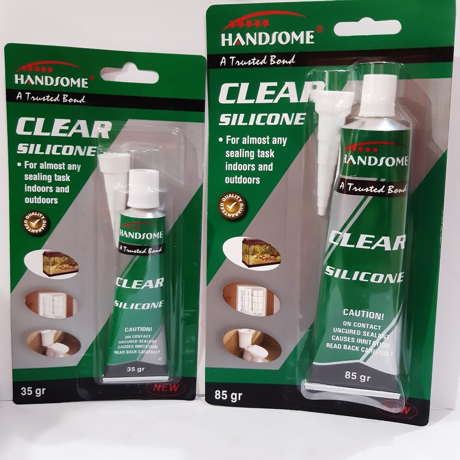 Lem Silicon TUBE / Lem Silikon KACA / Lem Kaca / Aquarium Sealant / Silicon Sealant