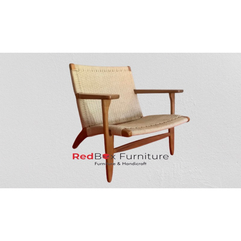 LOUNGE ARM CHAIR KURSI JATI REDBOX FURNITURE