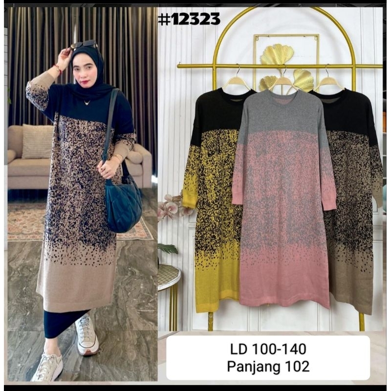 Tunik Wanita Rajut Import