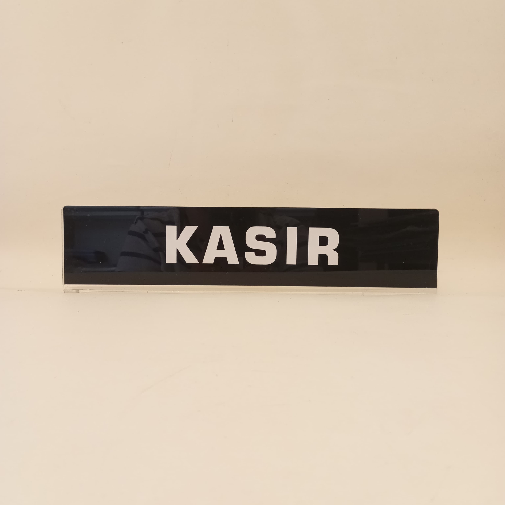 Akrilik Meja Kasir | Akrilik Meja Versi Ekonomis